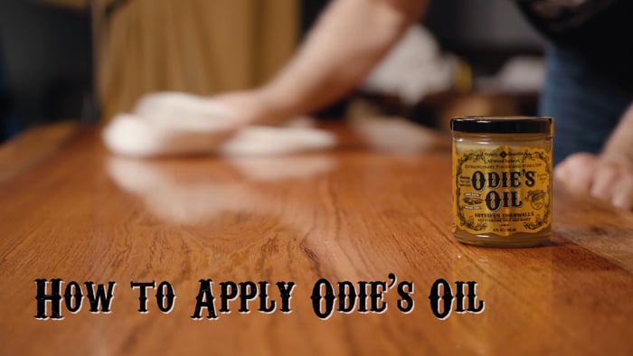 How to Use Odie's Universal Oil | Non-Toxic Wood Finish