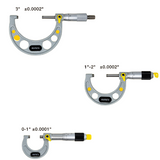 0-3" x 0.0001 Graduation Asimeto Enamel Micrometer Set