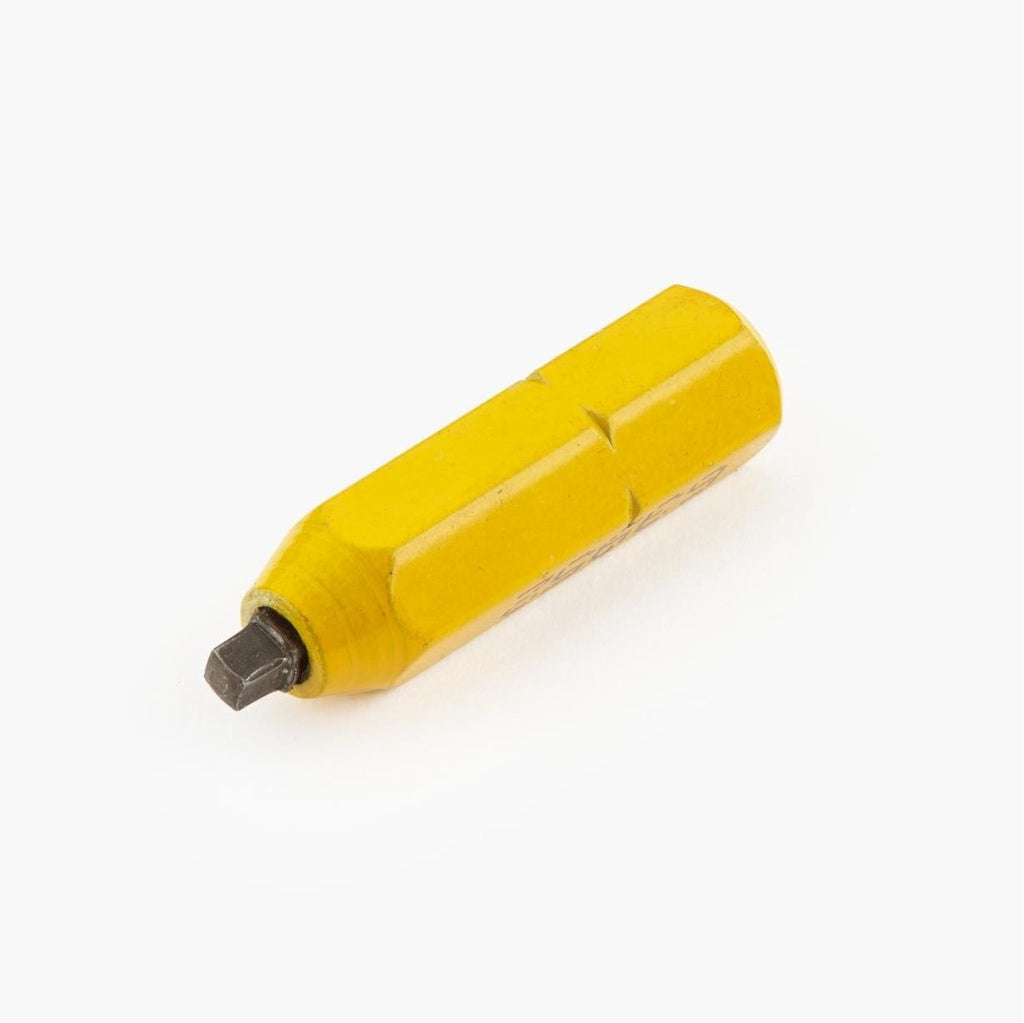 0 Robertson - Yellow Color Coded 1"Square Recess Bit