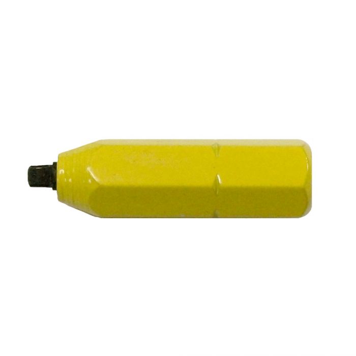 0 Robertson - Yellow Color Coded 1"Square Recess Bit