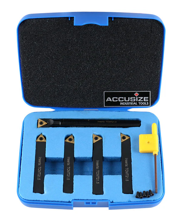 Accusize - "4+1" Pc Mini Tool Holder and Boring Bar Set