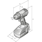 ASCD 18-200 W4 Select Impact Driver 18V 1/4 in. Int. hex N09