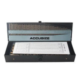 M35 HSS+5% Cobalt Premium 115 Pcs Drill Set 3-in-1, 135 deg split point, 1/16-1/2" + #1 to 60 + A to Z, Fully Ground