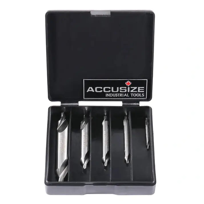 5pc ANSI M42 H.S.S.+8% Cobalt Center Drill Bit
