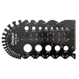 Accusize 2805-1406 - 5pc Marking Black Precision Layout Solution
