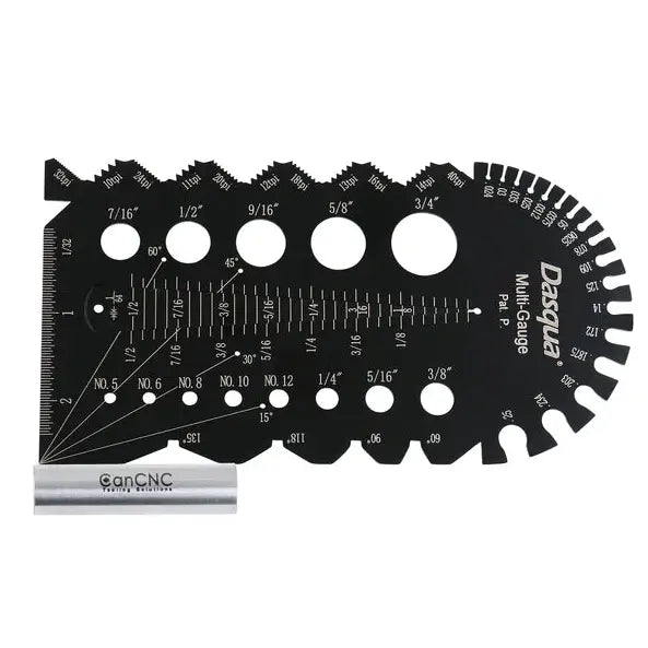 Accusize 2805-1406 - 5pc Marking Black Precision Layout Solution