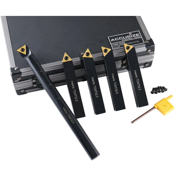 Accusize - "4+1" Pc Mini Tool Holder and Boring Bar Set