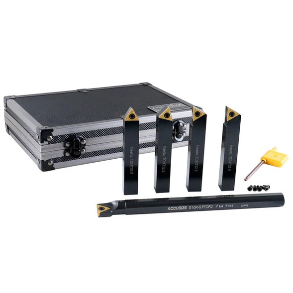 Accusize - "4+1" Pc Mini Tool Holder and Boring Bar Set