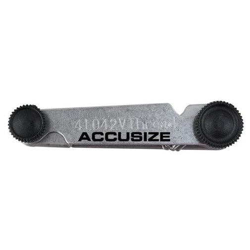 Accusize - 4-42 Range Screw Pitch Gage, 60 Deg., #8207-5642