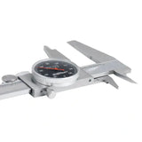 Accusize -Dial Caliper Black Face, White Scale, Red Needle, inch