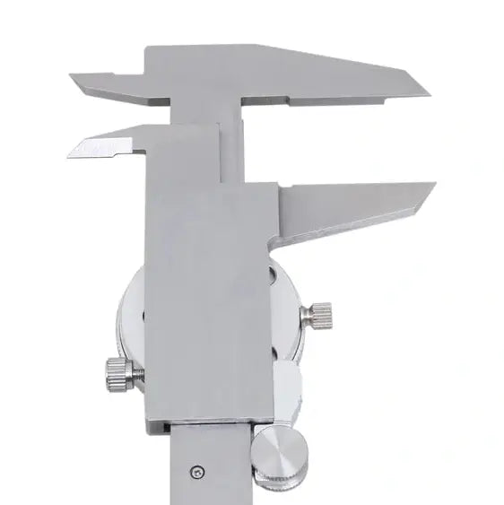 Accusize -Dial Caliper Black Face, White Scale, Red Needle, inch