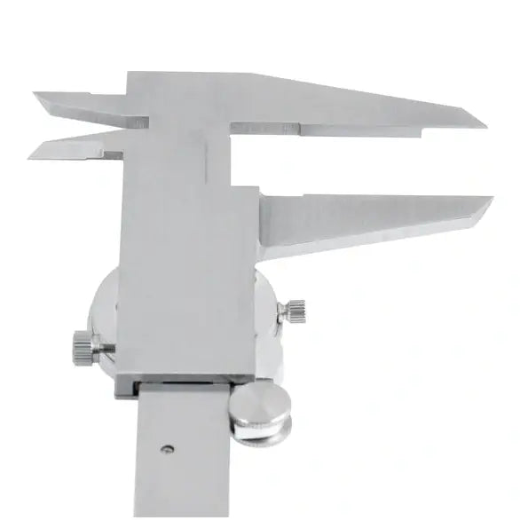 Accusize -Dial Caliper Black Face, White Scale, Red Needle, inch