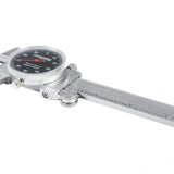 Accusize -Dial Caliper Black Face, White Scale, Red Needle, inch