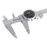 Accusize -Dial Caliper Black Face, White Scale, Red Needle, inch