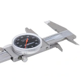 Accusize -Dial Caliper Black Face, White Scale, Red Needle, inch