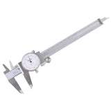 Dual Needle Precision Inch/Metric Dial Caliper, Stainless Steel 6"/150mm