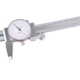 Dual Needle Precision Inch/Metric Dial Caliper, Stainless Steel 6"/150mm