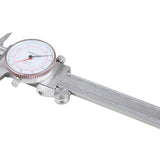 Dual Needle Precision Inch/Metric Dial Caliper, Stainless Steel 6"/150mm