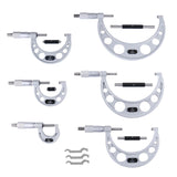 Accusize EG00-0906 - 0-6" X 0.0001" 6 pc/set Ultra-Precision M-Type Outside Micrometer Sets