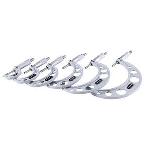 Accusize EG00-0906 - 0-6" X 0.0001" 6 pc/set Ultra-Precision M-Type Outside Micrometer Sets
