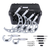 Accusize EG00-0906 - 0-6" X 0.0001" 6 pc/set Ultra-Precision M-Type Outside Micrometer Sets