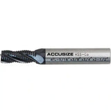 Accusize - Standard Tooth, TiAlN Coated, M42-8% Cobalt Roughing End Mills