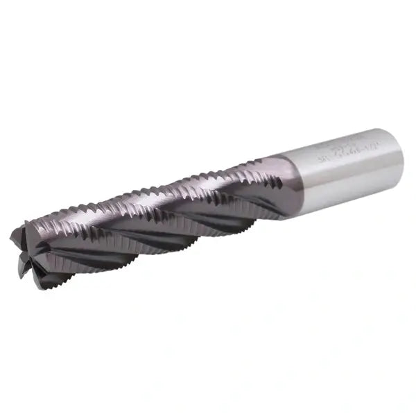 Accusize - Standard Tooth, TiAlN Coated, M42-8% Cobalt Roughing End Mills