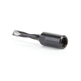 Amana 316022 Carbide Tipped 2 Flute RH Rotation Bit for Festool® Domino® Joiner, 5mm Dia x 20mm x 49mm Long