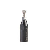 Amana 316024 Carbide Tipped 2 Flute RH Rotation Bit for Festool® Domino® Joiner, 6mm Dia x 28mm x 49mm Long