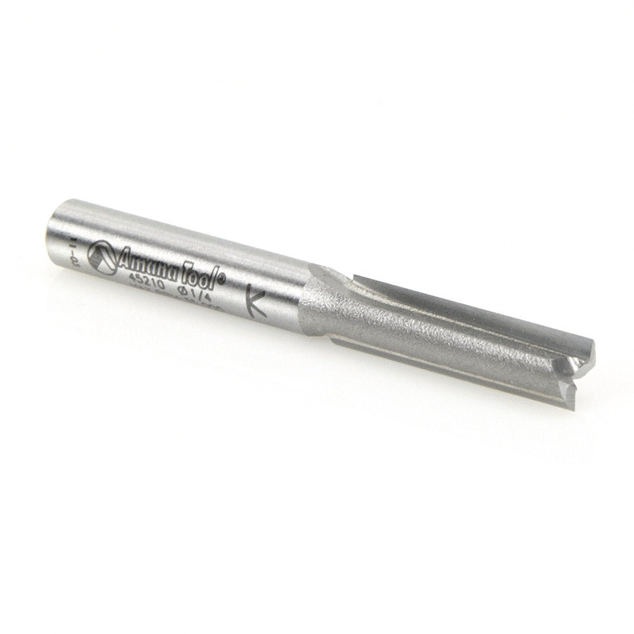 Amana 45210 Carbide Tipped Straight Plunge High Production 1/4" Dia x 1" x 1/4" Shank