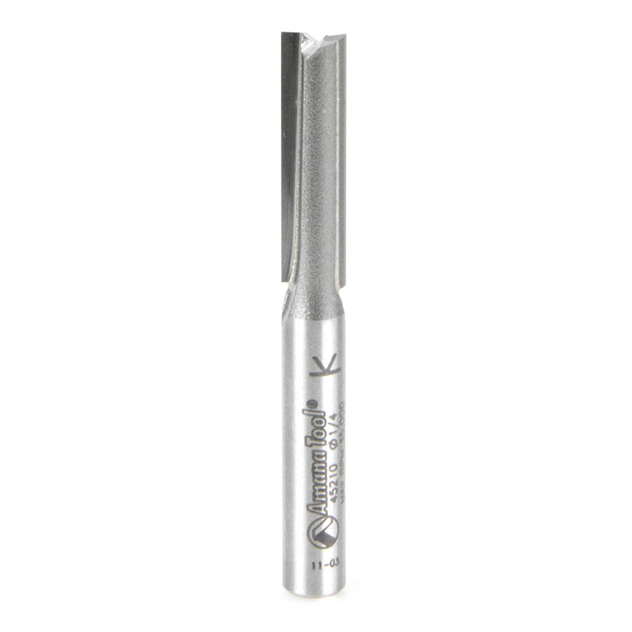 Amana 45210 Carbide Tipped Straight Plunge High Production 1/4" Dia x 1" x 1/4" Shank