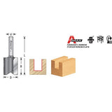 Amana 45227 Tipped Straight Plunge High Production 9/16" Dia x 3/4" x 1/4" Shank