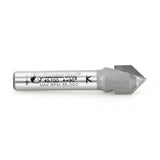 Amana 45700 Carbide Tipped V-Groove 90 Deg x 3/8" Dia x 3/16" x 1/4" Shank