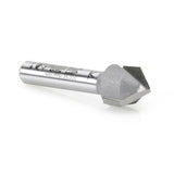 Amana 45704 Carbide Tipped V-Groove 90 Deg x 1/2" Dia x 1/4" x 1/4" Shank