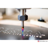 Amana 45771-K Solid Carbide 30 Degree Engraving 0.005 Tip Width x 1/4" Shank Signmaking Spektra™ Extreme Tool Life Coated Router Bit