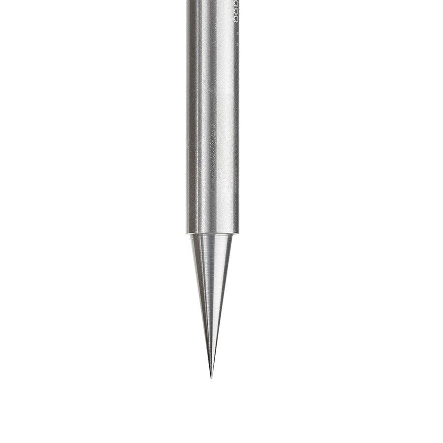Amana 45783 Solid Carbide Carving Liner 18 Deg x 1/4" Dia x 5/8" x 1/4" Inch Shank x 1-Flute