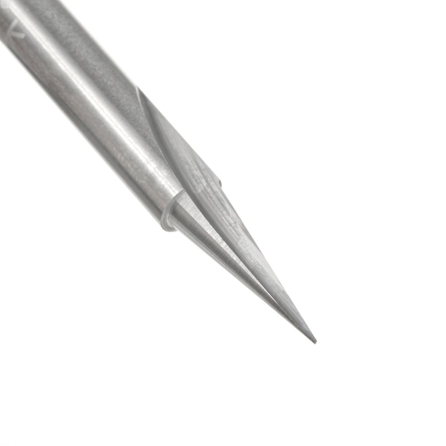 Amana 45783 Solid Carbide Carving Liner 18 Deg x 1/4" Dia x 5/8" x 1/4" Inch Shank x 1-Flute