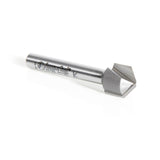 Amana 45795 Carbide Tipped Double Edge Folding V-Groove 108 Deg x 0.090 Inch Tip Width x 5/32" x 1/2" Dia. x 1/4" Shank