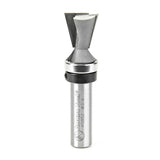 Amana 45852 Carbide Tipped Dovetail 14 Deg x 3/4" Dia x 3/4" x 1/2" Shank with Upper BB