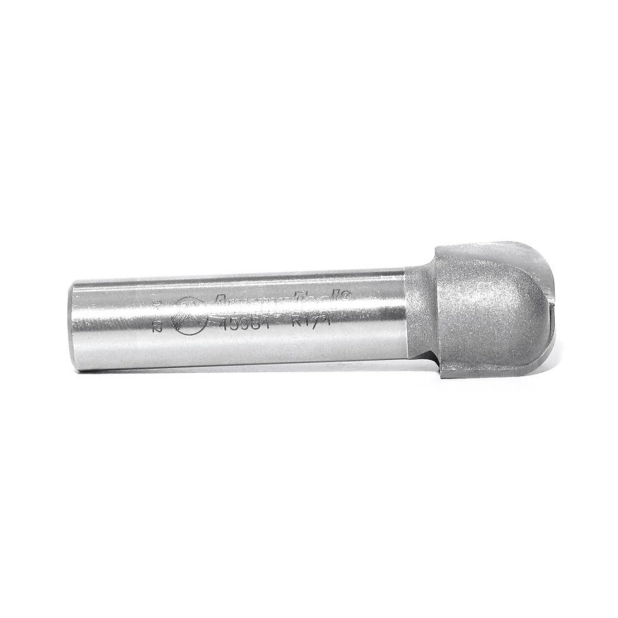 Amana 45984 Carbide Tipped Bowl & Tray 1/4" Radius x 3/4" Dia x 5/8" x 1/2" Shank
