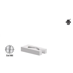 Amana 46088 End Mill Point Diamond Pattern Composite Cutting 1/8" Dia x 1" x 1/8" Shank