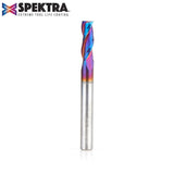 Amana 46094-K Solid Carbide Up-Cut Spiral 1/4" Dia x 3/4" x 1/4" Shank x 2-1/2" Long Composite, Fiberglass & Phenolic Cutting Spektra™ Extreme Tool Life Coated Router Bit