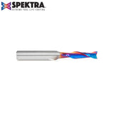 Amana 46101-K Solid Carbide Spektra™ Extreme Tool Life Coated Spiral Plunge 3/16" Dia x 3/4" x 1/4" Shank Up-Cut