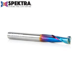 Amana 46102-K Solid Carbide Spektra™ Extreme Tool Life Coated Spiral Plunge 1/4" Dia x 3/4" x 1/4" Shank Up-Cut