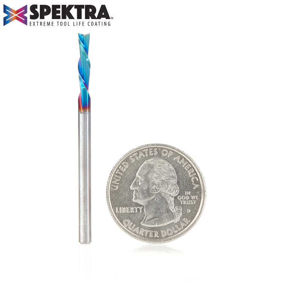 Amana 46227-K - Solid Carbide, Spektra, 1/8 Dia x 1/2 x 1/8 Inch Shank