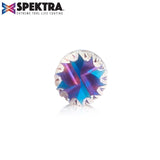 Amana 46260-K Solid Carbide CNC Spektra™ Extreme Tool Life Coated Spiral Carbon Graphite & Carbon Fiber Panel Cutting 1/8" Dia x 1/2" x 1/8" Shank x 2" Long Down-Cut Router Bit
