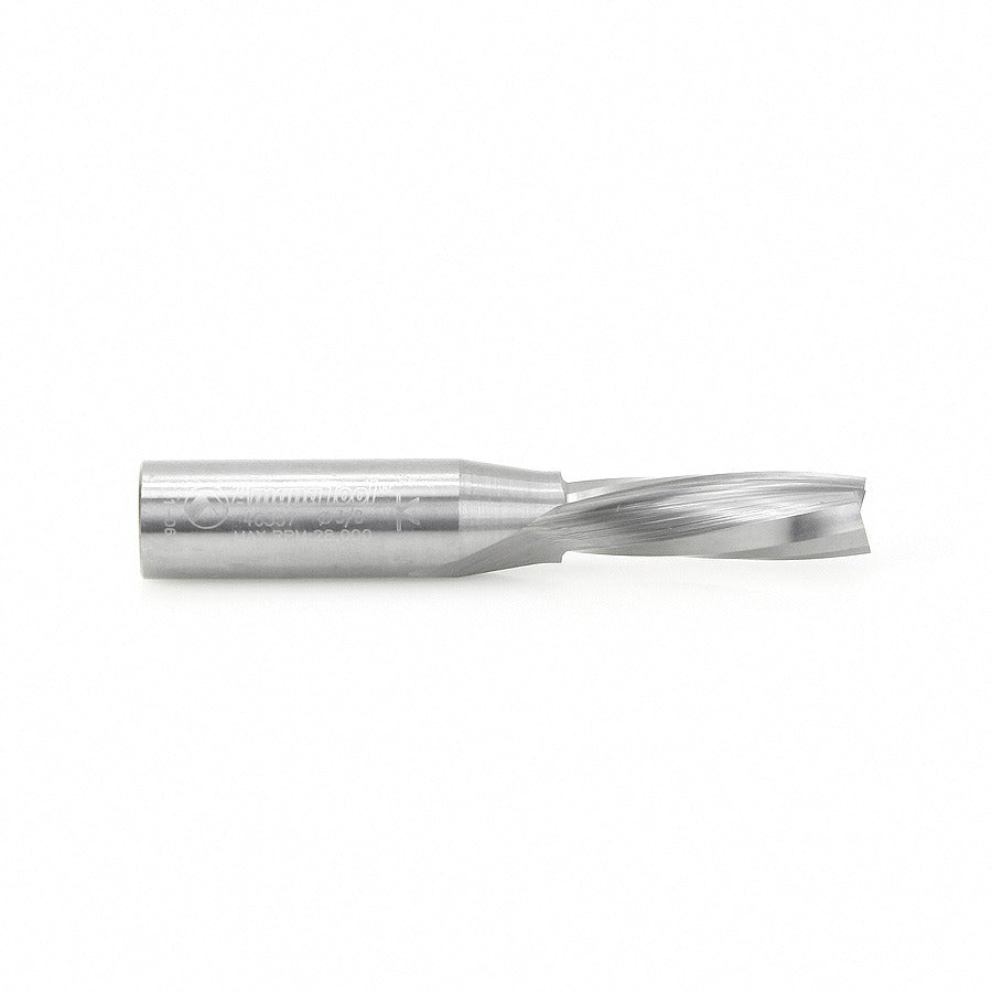 Amana 46357 Solid Carbide Spiral Plunge for Solid Wood 3/8" Dia x 1-1/4" x 1/2" Shank Down-Cut