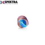 Amana 46476-K Solid Carbide Spektra™ Extreme Tool Life Coated Down-Cut Ball Nose Spiral 1/4" Dia x 1" x 1/4" Shank Router Bit