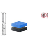 Amana 46564 Solid Carbide CNC Foam Cutting Down-Cut Square End Spiral 1/8" Dia x 1-1/8" x 1/4" Shank x 2-1/2" Long Router Bit
