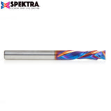 Amana 46700-K CNC Solid Carbide Spektra™ Extreme Tool Life Coated Compression Spiral 1/4" Dia x 7/8" x 1/4" Shank for Baltic Birch Plywood
